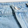 Cotton denim mini skirt Cotton denim mini skirt