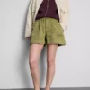 Cotton denim utility shorts Cotton denim utility shorts