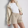 Cotton denim utility shorts Cotton denim utility shorts