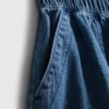 Cotton denim utility shorts Cotton denim utility shorts