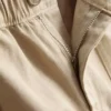 Cotton denim utility shorts Cotton denim utility shorts