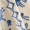 Cotton floral embroidered waistcoat Cotton floral embroidered waistcoat