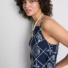 Cotton halter neck cutwork blouse Cotton halter neck cutwork blouse