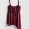 Cotton hanky hem cami top Cotton hanky hem cami top