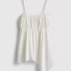 Cotton hanky hem cami top Cotton hanky hem cami top