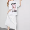Cotton oversized graphic boyfriend tee Cotton oversized graphic boyfriend tee