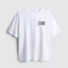 Cotton oversized graphic boyfriend tee Cotton oversized graphic boyfriend tee
