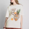 Cotton oversized old fashioned tee Cotton oversized old fashioned tee