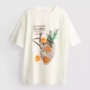 Cotton oversized old fashioned tee Cotton oversized old fashioned tee