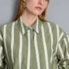 Cotton poplin striped shirt Cotton poplin striped shirt