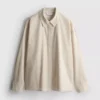 Cotton poplin striped shirt Cotton poplin striped shirt