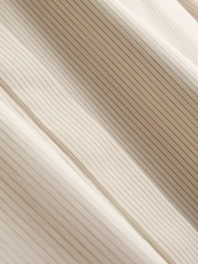 Cotton poplin striped shirt Cotton poplin striped shirt