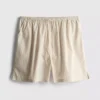 Cotton poplin striped shorts Cotton poplin striped shorts