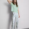 Cotton printed pajamas Cotton printed pajamas