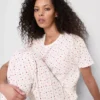 Cotton printed short sleeve pajamas Cotton printed short sleeve pajamas