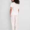 Cotton printed short sleeve pajamas Cotton printed short sleeve pajamas