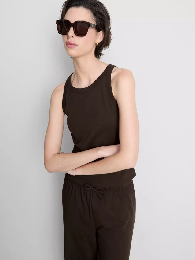 Cotton racerback tank top Cotton racerback tank top