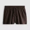 Cotton relaxed drawstring shorts Cotton relaxed drawstring shorts