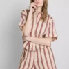 Cotton relaxed striped shirt Cotton relaxed striped shirt