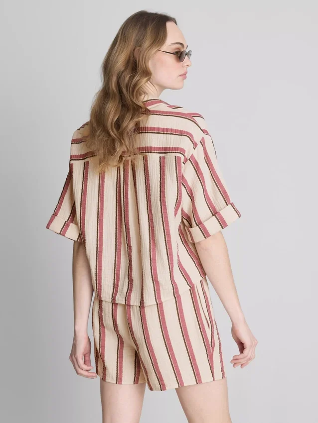 Cotton relaxed striped shirt Cotton relaxed striped shirt
