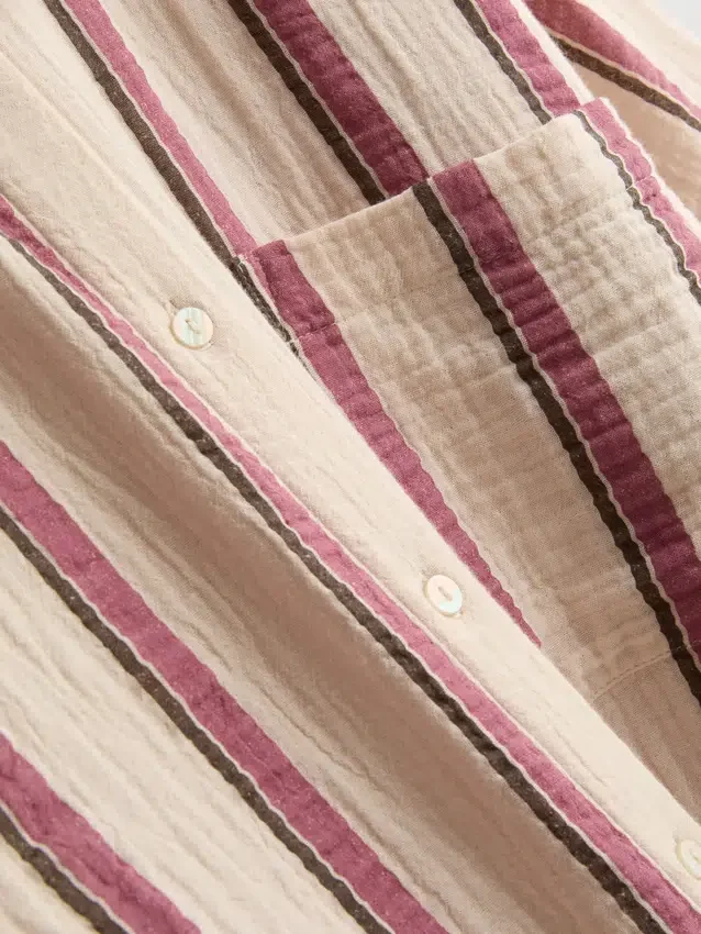 Cotton relaxed striped shirt Cotton relaxed striped shirt