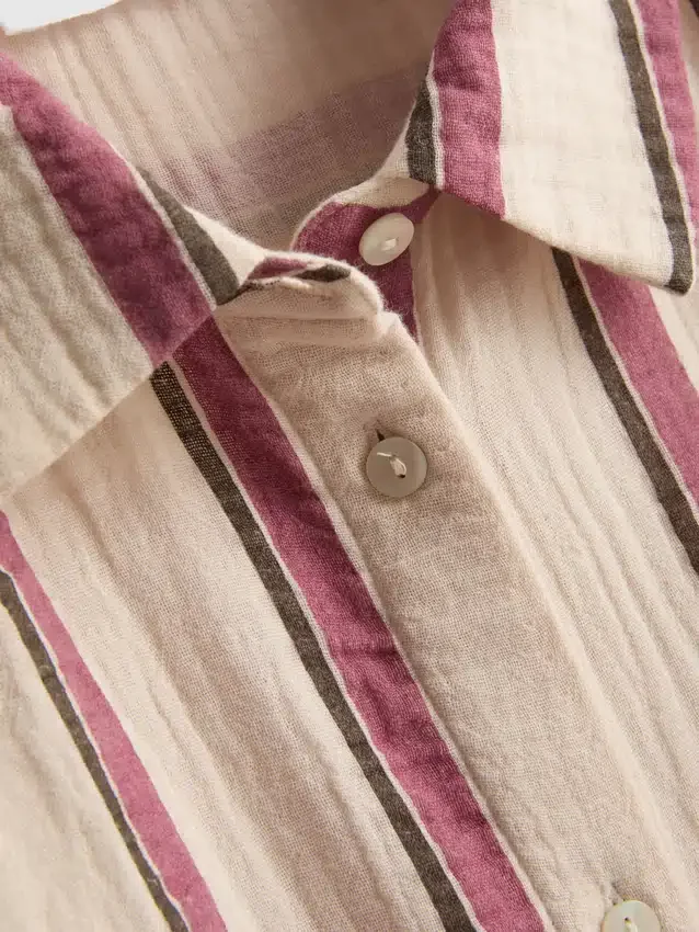 Cotton relaxed striped shirt Cotton relaxed striped shirt