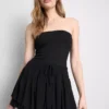 Cotton-rich bandeau top Cotton-rich bandeau top
