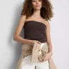 Cotton-rich bandeau top Cotton-rich bandeau top