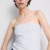 Cotton-rich bandeau top Cotton-rich bandeau top