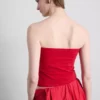 Cotton-rich bandeau top Cotton-rich bandeau top