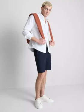 Cotton rich chino shorts