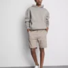 Cotton rich chino shorts