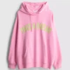 Cotton-rich collegiate-print hoodie Cotton-rich collegiate-print hoodie
