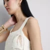 Cotton rich crochet cami top Cotton rich crochet cami top