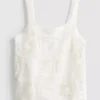 Cotton rich crochet cami top Cotton rich crochet cami top
