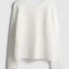 Cotton rich crochet long sleeve top Cotton rich crochet long sleeve top