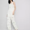 Cotton rich crochet straight leg pants Cotton rich crochet straight leg pants
