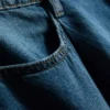 Cotton rich denim pleated flare shorts Cotton rich denim pleated flare shorts