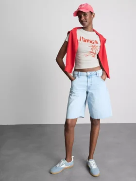 Cotton rich graphic havana baby tee