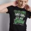 Cotton rich green day ruched baby tee Cotton rich green day ruched baby tee