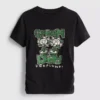 Cotton rich green day ruched baby tee Cotton rich green day ruched baby tee