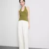 Cotton rich halter top Cotton rich halter top