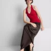 Cotton rich halter top Cotton rich halter top