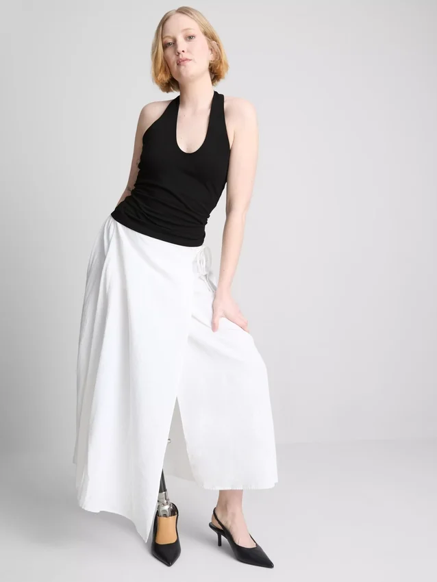 Cotton rich halter top Cotton rich halter top