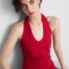 Cotton rich halter top Cotton rich halter top