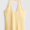 Cotton rich halter top Cotton rich halter top