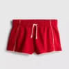 Cotton rich jersey running shorts
