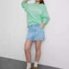 Cotton-rich oversized malibu sweatshirt Cotton-rich oversized malibu sweatshirt