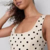 Cotton-rich ponte mini dress Cotton-rich ponte mini dress
