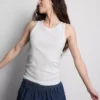 Cotton rich ribbed racerback tank Cotton rich ribbed racerback tank